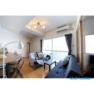 Osaka downtown. Cheap monthly. Rent only. No additional cost. No initial cost.