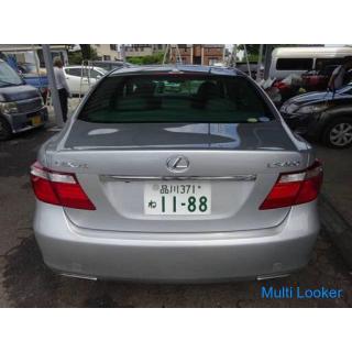 Lexus LS460 *Leather *HID *Smart key *Pure navigation *B camera *CD *ETC *PW/Air seat *Pure AW