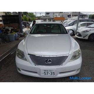 Lexus LS460 *50.000 km ! *HID *Leather *Smart key *Pure navigation *B camera *CD *ETC *PW/Air seat *