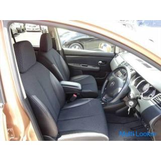 Nissan Tiida * 40.000 km * Navi * One Seg TV * DVD * CD * Spare key * Outside AW