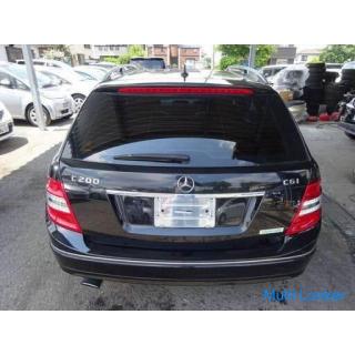 Mercedes C200W *HID *Keyless *Pure navigation *B camera *DTV *DVD *CD *ETC *PW sheet *Pure AW