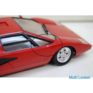 Red Lamborghini Countach Model