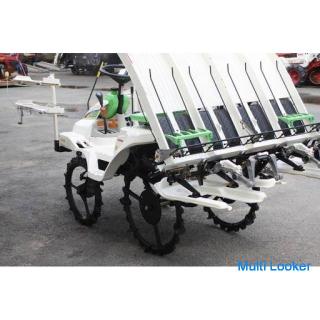 Yanmar Riding rice transplanter 4 row planting Pe-1X 4 hp recoil healthy