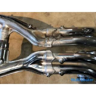 Rare Honda CB750 RC42 Genuine muffler Intermediate joint fixed band Missing exhaust manifold