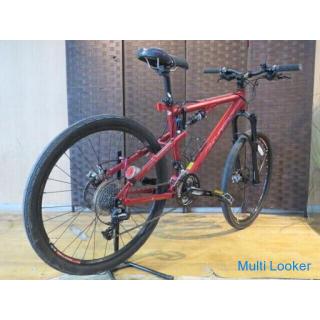 JAMIS DAKAR SPORT 27 Speed ​​Red 26 inch MTB Mountain Bike Shimano DEORE Bicycle
