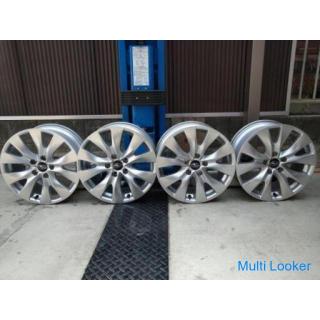 17 inch hub about 56 mm in diameter 5 holes 7.5J P.C.D 100 mm offset +55