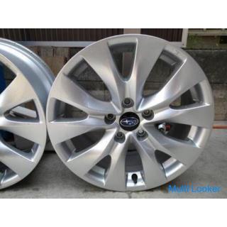 17 inch hub about 56 mm in diameter 5 holes 7.5J P.C.D 100 mm offset +55