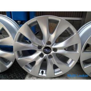 17 inch hub about 56 mm in diameter 5 holes 7.5J P.C.D 100 mm offset +55