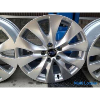 17 inch hub about 56 mm in diameter 5 holes 7.5J P.C.D 100 mm offset +55