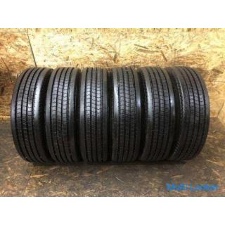 [BS R170 215/70R17.5 13/121J] 6 truck tires [TOPY DM2K 17.5X6.00 127-9CS 6HPCD222.25] Elf etc.
