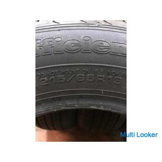 GOODYEAR EfficientGrip 215/65R16 16 inches Summer tires 4 pieces Alphard Vellfire etc.