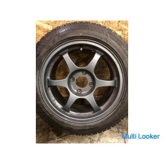 [BS BLIZZAK REVO-2 205/55R16] 2 studless [SSR SSF Type-C 16 inches 8J4H114.3PCD+35] Rare