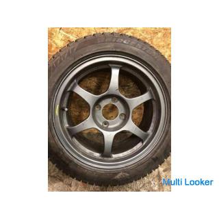 [BS BLIZZAK REVO-2 205/55R16] 2 studless [SSR SSF Type-C 16 inches 8J4H114.3PCD+35] Rare