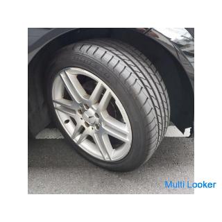 Mercedes C200 compressor wagon avant-garde S 47,000 km genuine aero & black leather sports seat 