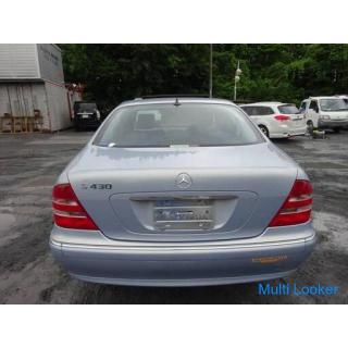 Mercedes S430 *20,000 km*Leather *SR *HID *Keyless *Pure navigation *CD *ETC *Spare key *PW seat *Pu