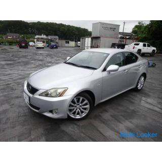 Lexus IS350 *30,000 km *One owner *HID *Smart key *Genuine navigation *B camera *CD *ETC *PW sheet i
