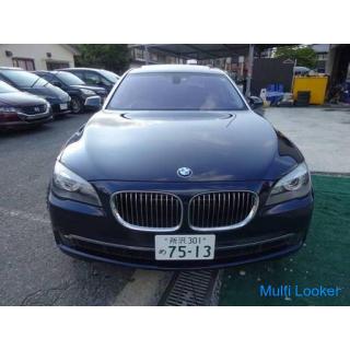 BMW 750Li*20,000 km range!*Leather*SR*Smart key*HID*Pure navigation*B camera*DVD*CD*ETC*All PW sheet