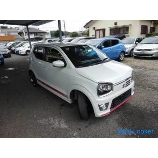 Suzuki Alto *Turbo RS *10,000 km *Turbo *HID *Smart key *Navi *B camera *DTV *DVD *CD *ETC *Pure AW