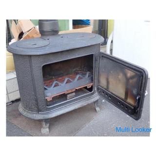 Used Cast wood stove HONMA MS-605TX Size w57xd30xh48.5cm