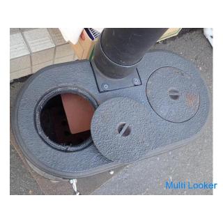 Used Cast wood stove HONMA MS-605TX Size w57xd30xh48.5cm