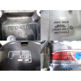 Nissan genuine HCR32 Skyline A/C air conditioner complete set Compressor unit Condenser piping