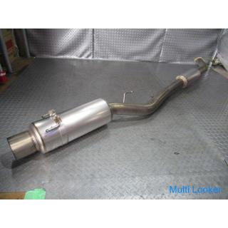 FGK Barnacle Super Ti shell type BNR34 Skyline GT-R GTR RB26DETT V spec common full titanium muffler