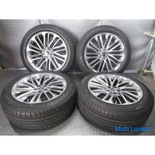 Lexus genuine OP option RX450h late 20 inch 8J +30 PCD114.3 5H 5 holes 4 235/55R20 DUNLOP tires