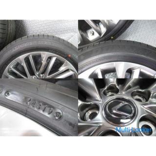 Lexus genuine OP option RX450h late 20 inch 8J +30 PCD114.3 5H 5 holes 4 235/55R20 DUNLOP tires