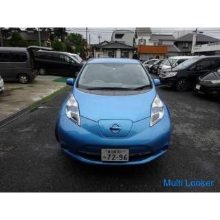 Nissan Leaf * 20,000km * LED headlight * Smart key * Pure navigation * B camera * DTV * CD * Drareco