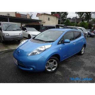 Nissan Leaf * 20,000km * LED headlight * Smart key * Pure navigation * B camera * DTV * CD * Drareco