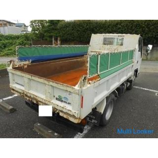2017 Isuzu Elf 3t Dump AT ETC Left Electric Storage Mirror