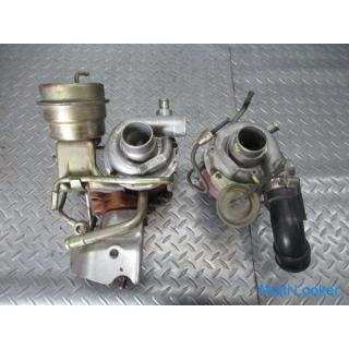 Subaru genuine BG5 Legacy EJ20 turbo turbine 2 left and right set
