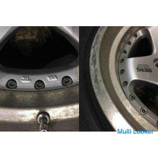 [BS DUELER M/T LT285/75R16] 4 spiked tires [BERG outside 16 inches 8J6HPCD139.7-10] Bali groove Lank