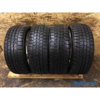 [DUNLOP WINTER MAXX WM01 215/45R17] 4 studless [SUBARU genuine 17 inch 7J5HPCD100+55] Bali groove Le