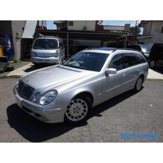 Mercedes E240W * Mileage 70.000 km *Leather *SR *Keyless *Pure navigation *CD *ETC *PW seat/heater *