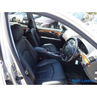Mercedes E240W * Mileage 70.000 km *Leather *SR *Keyless *Pure navigation *CD *ETC *PW seat/heater *