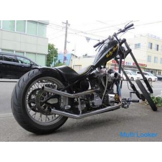 Harley-Davidson Long Fork Chopper Rigid Softail eg BKL Evolution Evo 1340cc