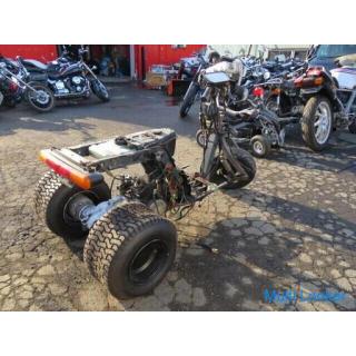 HONDA Gyro X TD01 Disc brake Wide tire parts removal Restore base bike