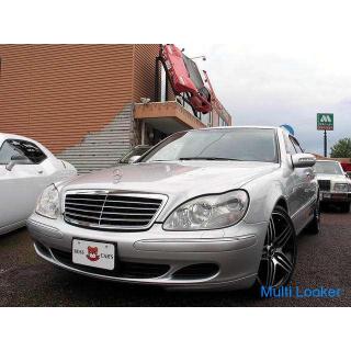 Mercedes-Benz S Class S500 late-model black leather 19 aluminum (Brilliant Silver)