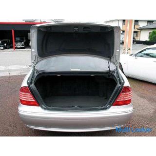 Mercedes-Benz S Class S500 late-model black leather 19 aluminum (Brilliant Silver)