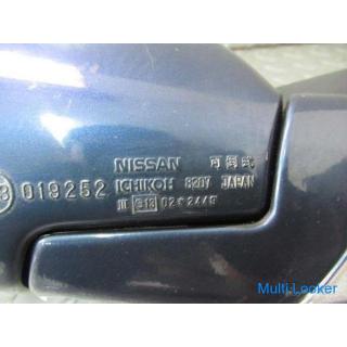 Nissan genuine Paint Z32 GZ32 Fairlady Z Door mirror Right side Electric storage 7-pin Navy blue ope