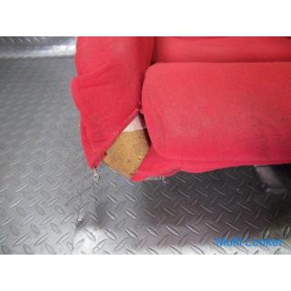 RECARO Mazda genuine FD3S RX-7 Spirit R Kevlar carbon full bucket red seat left and right set with r