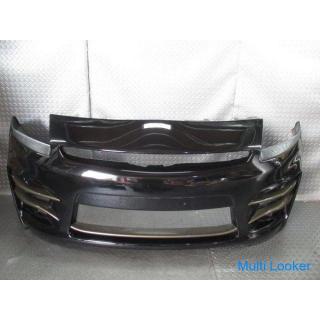 FLEDERMAUS REGINA ZVW30 Prius previous term front bumper Aero FRP black