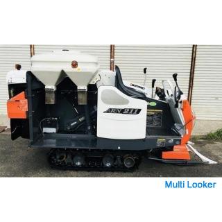 Kubota Combine ARN211 2 row harvesting 10.5 hp Sacking 221 hours [Agricultural machinery deck]