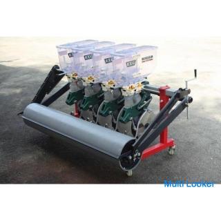 Agri-Techno Yazaki barley soybean fertilizer sowing machine Clean Seeda RXG-RU tractor beauty produc