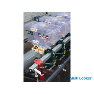 Agri-Techno Yazaki barley soybean fertilizer sowing machine Clean Seeda RXG-RU tractor beauty produc