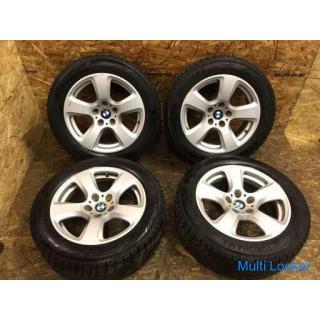 [YOKOHAMA iG60 215/55R17] 4 winters [BMW genuine E61/60 late 530i star spoke styling 17 7.5J 5 PCD 1