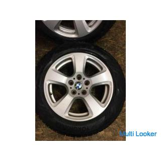 [YOKOHAMA iG60 215/55R17] 4 winters [BMW genuine E61/60 late 530i star spoke styling 17 7.5J 5 PCD 1