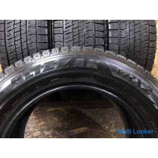 BS BLIZZAK VRX2 225/55R16 16 inch studless 4 pieces made in 2018 Bali groove Benz C class wagon E cl