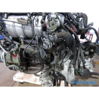 Rare! Run Evo 3 CE9A Genuine 4G63 engine body TOMEI cam Equal-length exhaust manifold HKS cam pulley